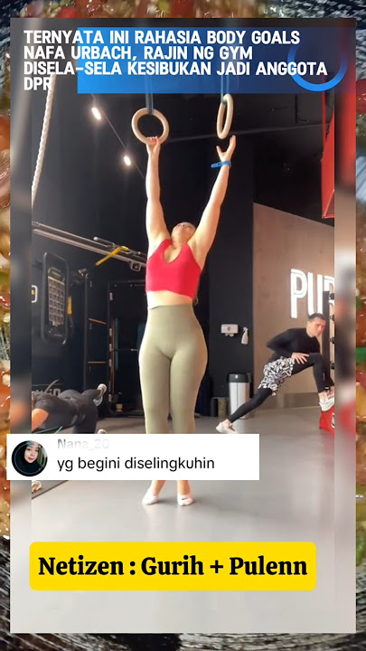 Rahasia Body Goals Nafa Urbach Rajin Nggym #beritaterkini #artisindocantik #nafaurbach