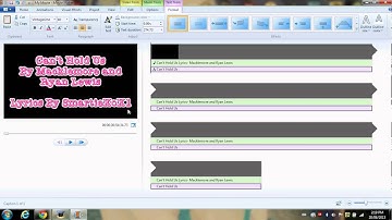 How to make a lyric video super easy!