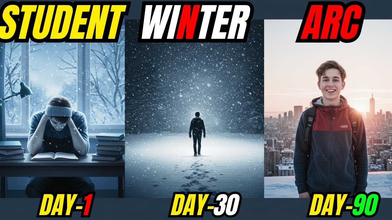 Student Winter Arc | 90 Days Challenge to Transform Your Life & Studies ...