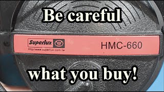 Superlux HMC-660 Headphone Monitor - Cable Repair