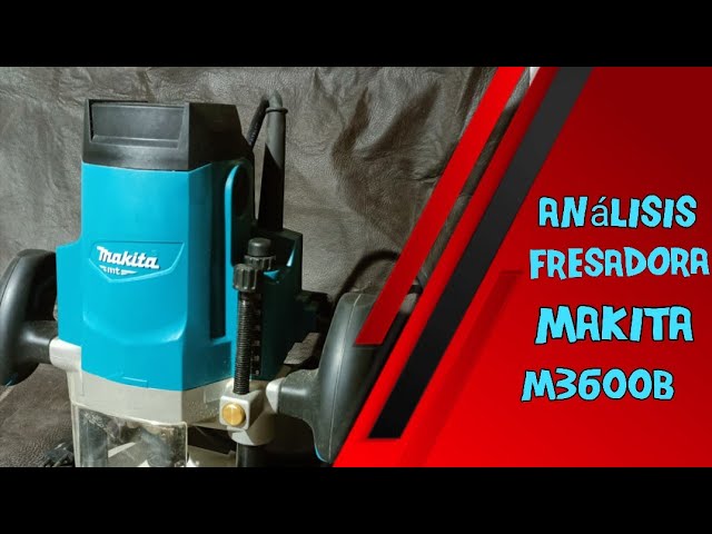 Fresadora Makita Mt M3700b Rebajadora Router +accesorios Mkb