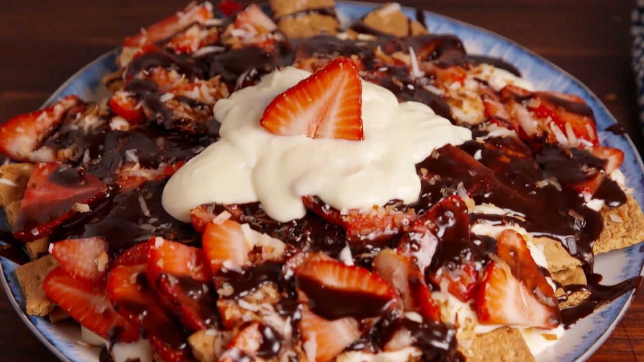 Cheesecake Nachos Delish YouTube