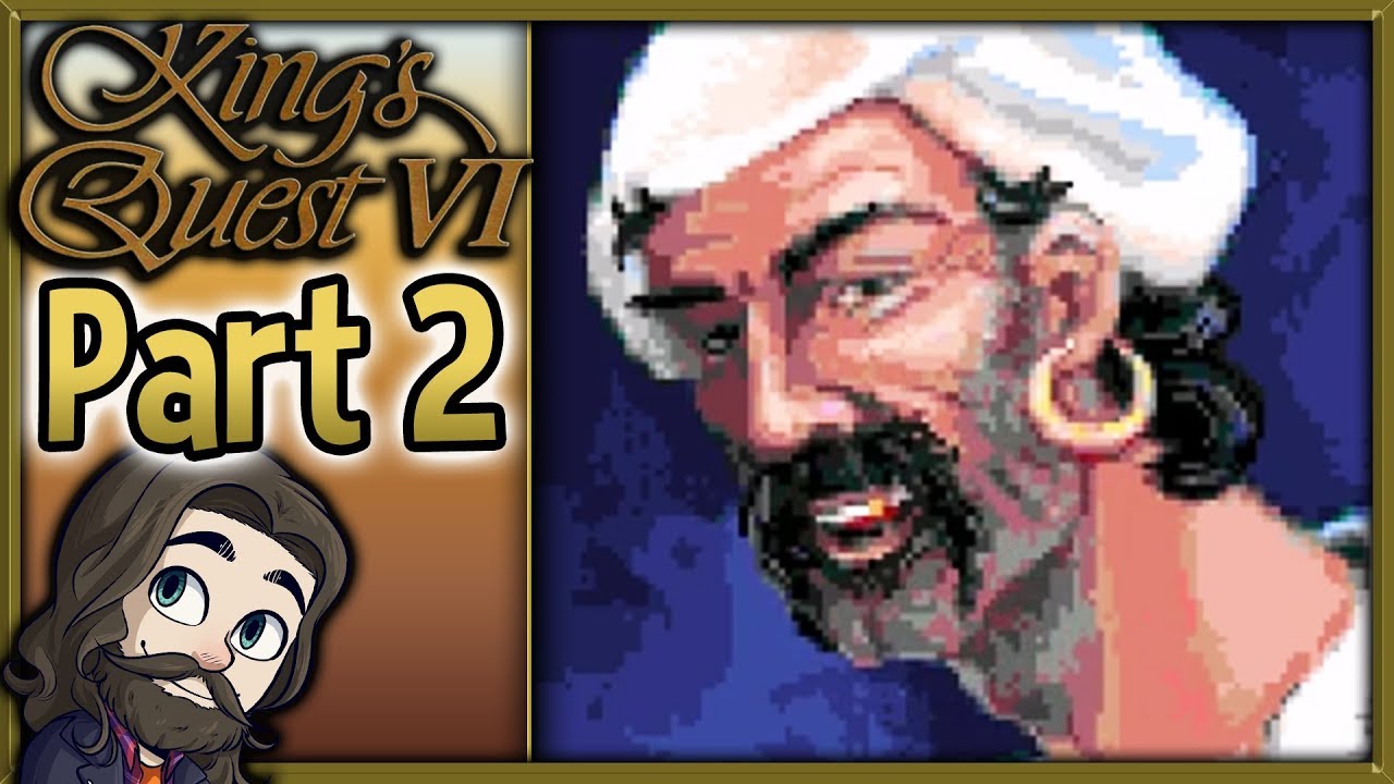 Meeting the Ferryman! King's Quest 6 Gameplay Part 2 Let's