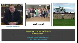 2022-10-23 20th Sunday after Pentecost