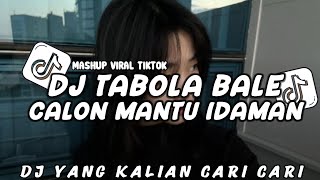 DJ TABOLA BALE X CALON MANTU IDAMAN STYLE TANTE V2 SLOW VIRAL TIKTOK TERBARU 2025 !