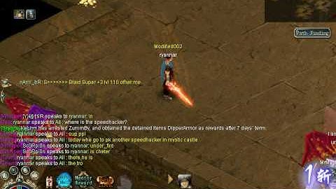 Conquer Online 2 0 Killing Speedhacker In Mystic Castle