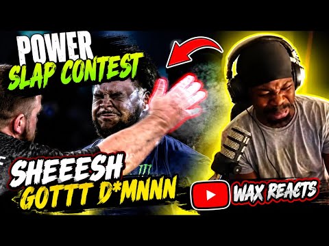 THIS SLAP HAD ME IN TEARS😭😳| POWER SLAP REACTION VIDEO