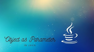 Object As Parameter