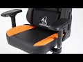 Геймерское кресло EVOLUTION PROJECT A Black Orange