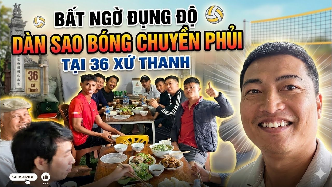 Hót ! AD BÈNG bất ngờ đụng mặt dàn sao phủi tốp 1 tại 36 ... Thiếu đúng Mỏ Hồng ! 