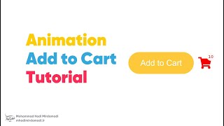 Animation Add to Cart using HTML ,CSS and Javascript