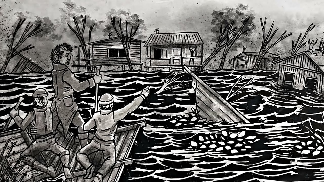 Cómo un CICLÓN dio a luz un RÍO en 1820