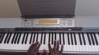 My hands are lifted up (Piano Tutorial) A flat - Jovonta Patton chords
