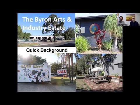 Online forum: Byron Arts and Industry Estate draft precinct plan