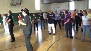 SEDUCED Line Dance @ 2012 Derry, New Hampshire Workshop with Ira Weisburd