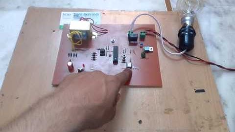 THYRISTOR CONTROLLED POWER AC LOAD