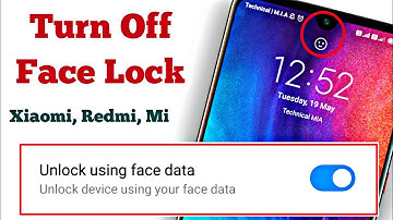 How To Remove Face Lock In Redmi Xiaomi Phone | Face Lock Kaise Hataye