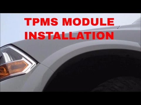 2009-2012 Dodge Ram Tire Pressure Module Installation/Replacement Video