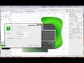 Verloop via het kenmerkenpalet in Vectorworks