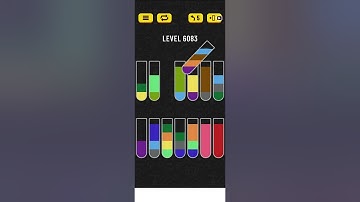 water sort puzzle level 6083