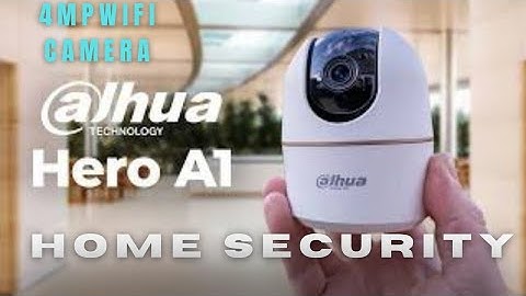 Dahua Hero A1 WiFi Camera Unboxing & Configuration | हिंदी में |