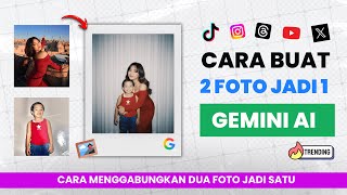 Cara Buat Foto Polaroid Memeluk Diri Sendiri Gemini AI | Gemini AI Polaroid Trend