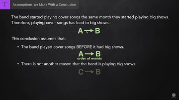 Recognizing Unstated Assumptions