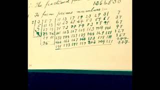 Sieve of Eratosthenes like entry in Ramanujan’s Notebook-1 for Prime Numbers