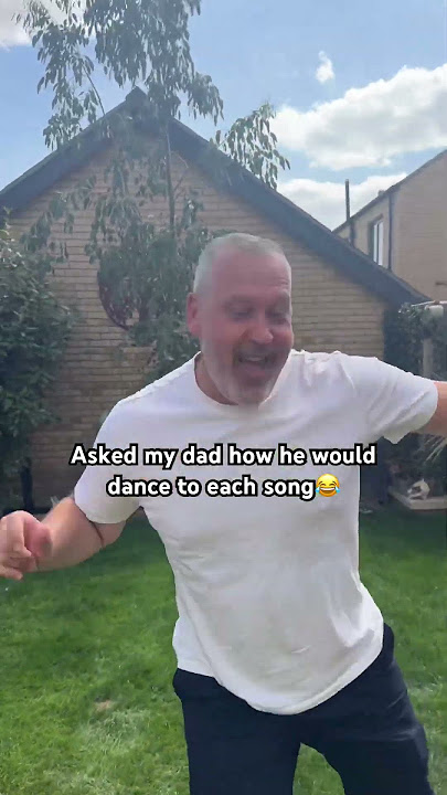 Asked my dad how he would dance to each song😂