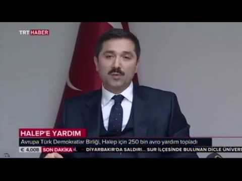 UETD ve Türk Kızılayı - Halep'e Yardım Kampanyası