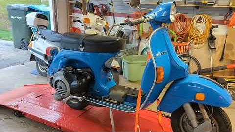 1979 Vespa part 14 Is it Timing or Carb?