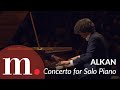 Lucas debargue performs the devilishly difficult alkans concerto for solo piano