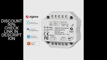 Tuya Zigbee RF AC Triac Dimmer LED Controller Push Switch Control 110V 220V 230V Smart Life APP Remo