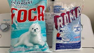 Foca vs Roma Powder Laundry detergent Review