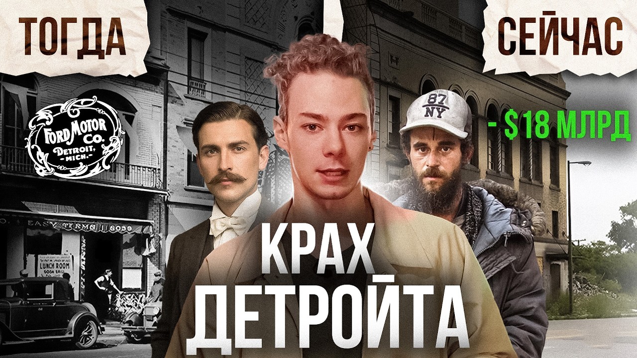ДЕТРОЙТ: ГЛАВНЫЙ ГОРОД-ПРИЗРАК США УДИВИЛ