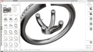Countersketch Studio 4 - Importing a Matrix 4 Prong Setting