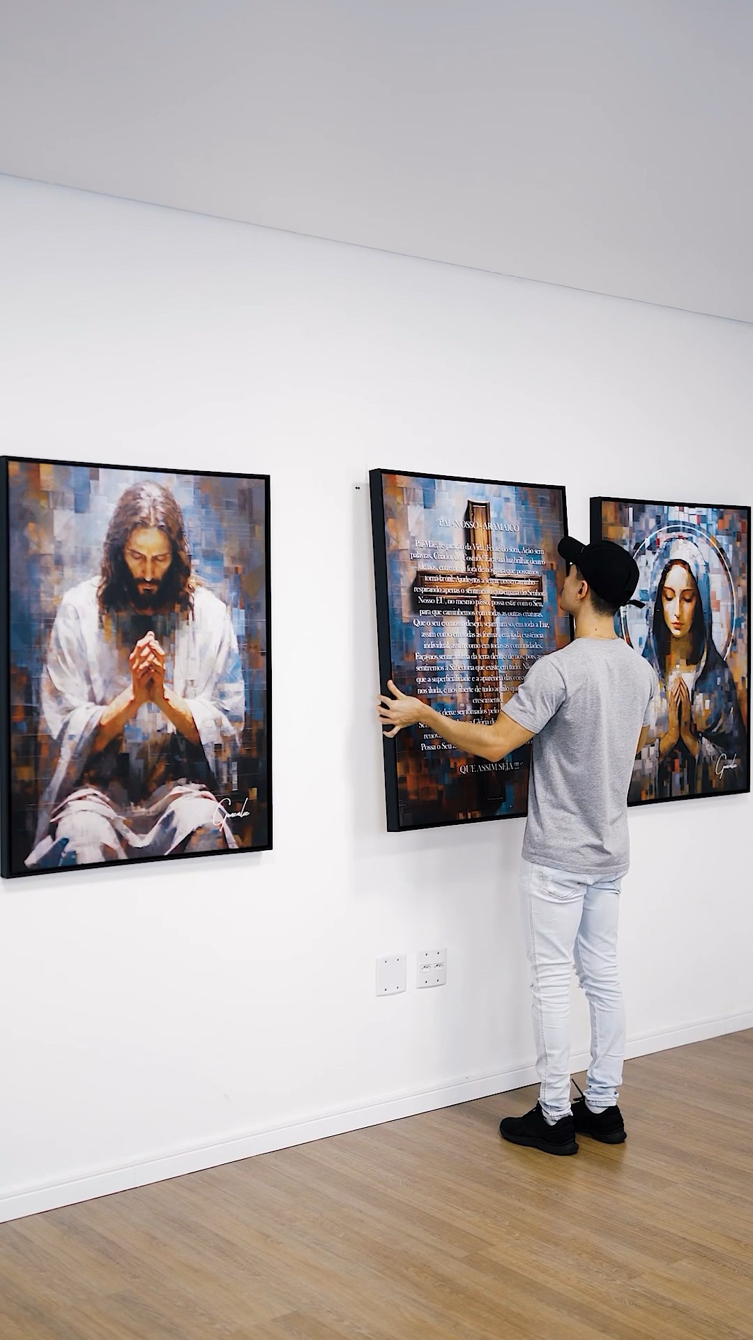 Vídeo de Quadro Artístico