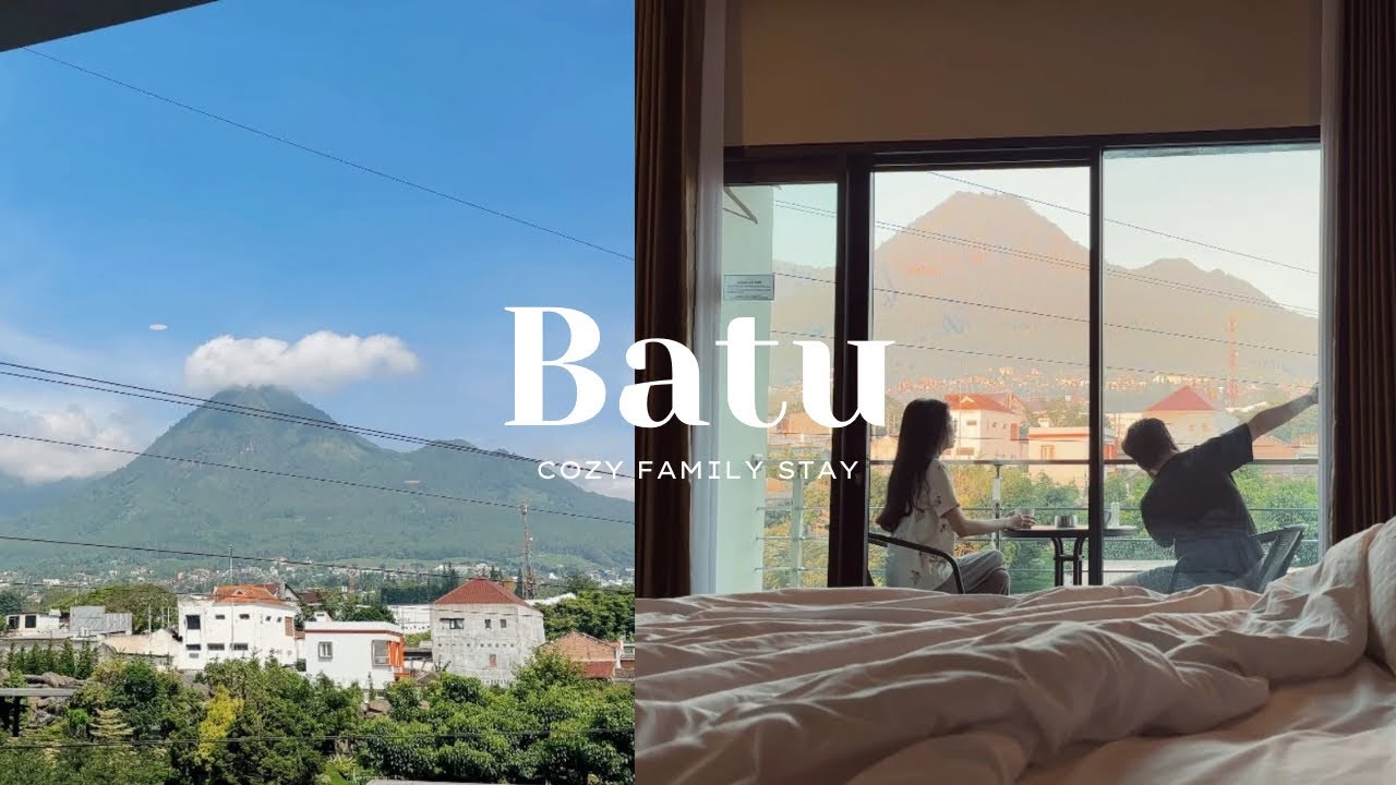 Hotel Kids Friendly di Batu Malang dengan view gunung Panderman ✨ 