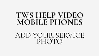 Mobile Help Guide-Add Your Service Photo