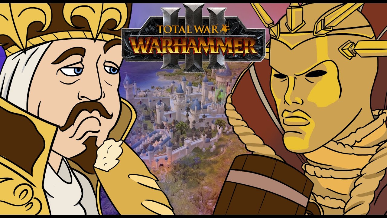 The Empire vs Bretonnia Six Player Campaign in Total Warhammer 3