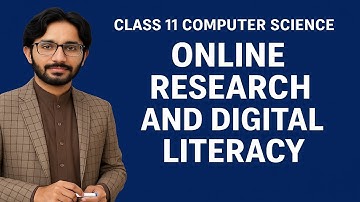 Lec-8.0:  Chapter 8 Introduction | Online Research & Digital Library | Full Overview |11th Computer