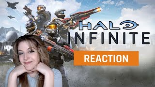 My reaction to the Halo Infinite Official Multiplayer Reveal Trailer | GAMEDAME REACTS screenshot 5