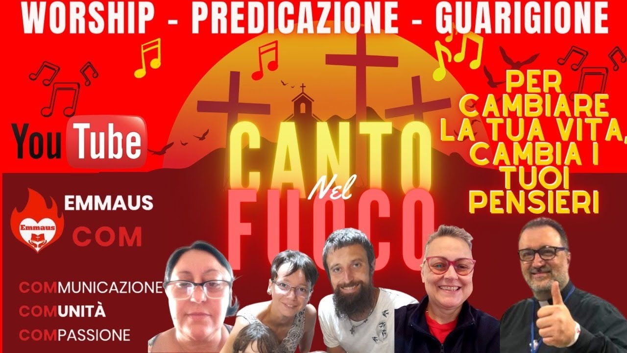 🇮🇹 #CANTOnelFUOCO Per cambiare la tua vita, cambia i tuoi pensieri ...