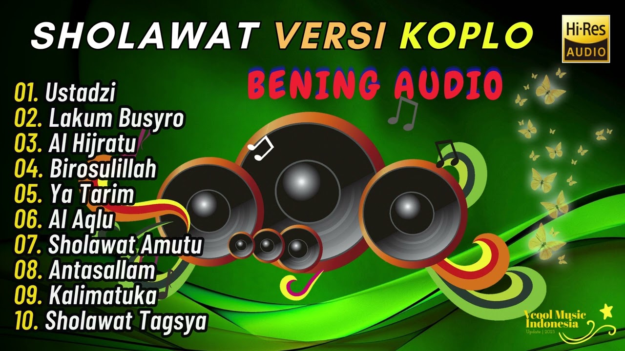 SHOLAWAT LANGITAN VERSI KOPLO FULL TERBARU - Audio Bening 2023