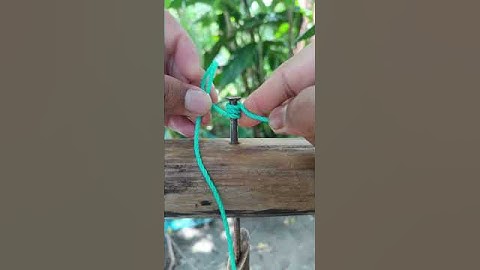 Learn incredible nail knot techniques with tight rope