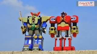 [TMT][089] Review DX Red Puncher! Buster Ohranger Robo! Zeo Mega Battlezord!