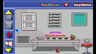 Escape From Black And White Domicile House Walkthrough - Games2Jolly screenshot 2