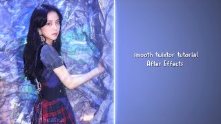 Smooth twixtor tutorial - After Effects