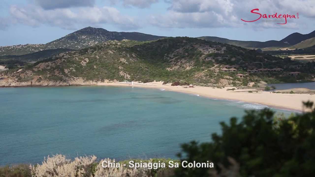 Spiaggia Sa Colonia - Chia - Sardinien.de - YouTube