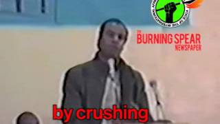 Last Speech of Huey P. Newton on the Uhuru Movement